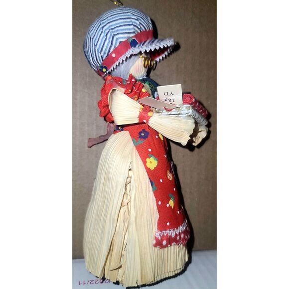 Vintage‎ 1980s Corn Husk Gramma 6.5" tall Kurt S Adler - Picture 4 of 5